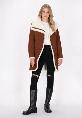 Produktbild von SAPORTA damen mantel - braun, L