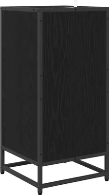 Produktbild von "2026 MODERNE"Sideboard - elegante Design - Mehrzweckschrank - Schwarz Eichen-Optik 35,5 x 35 x 76 cm - Kommoden CC3357807
