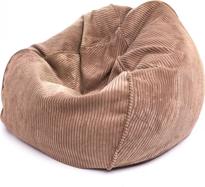 Obrázok produktu pre Kreslo Pouffe Sack Corduroy - mäkké a pohodlné - moderné - farba: SZ96 béžová