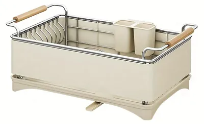 Obrázek produktu pro Odkapávač s držákem na příbory pro kuchyňskou linku
