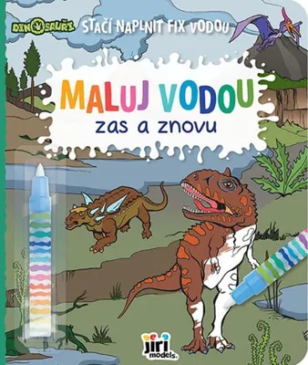 Immagine prodotto di Dipingere con l'acqua ancora e ancora Dinosauri