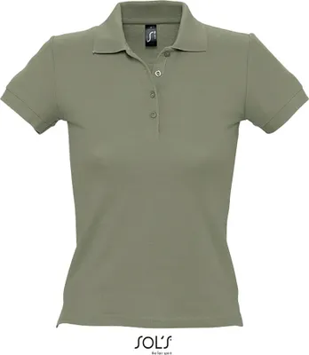 Produktbild von SOLs 11310 | Ladies Poloshirt People 210 - Farbe: Khaki - Größe: M