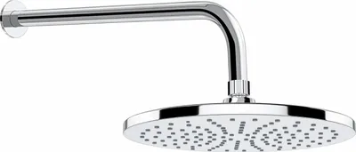 Produktbild von Duschkopf Regendusche Ø 25 cm | Regenduschkopf Edelstahl Regendusche Brausekopf Chrom | Überkopfbrause Chromax