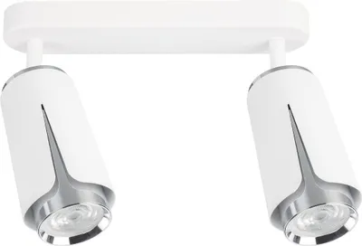 Produktbild von Deckenstrahler Milagro FLOWER 2xGU10 weiß chrom