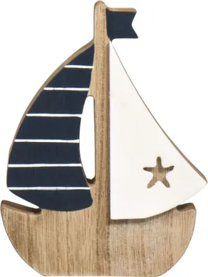 Produktbild von Deko-Segelboot Tischdeko Kommunion Konfirmation Maritim