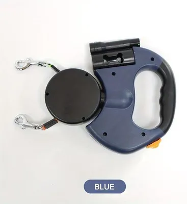 Produktbild von Handschuhriemenhalter, marineblaue Riemenhalter mit LED-Licht und doppeltem Gurt
