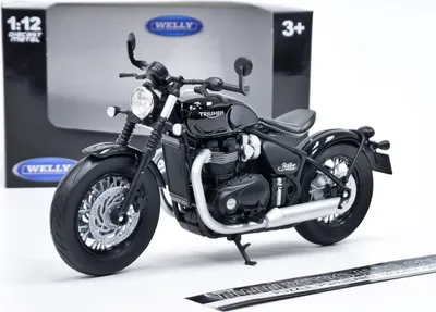 Obrázek produktu pro Triumph Bonneville Bob černá WELLY 1:12