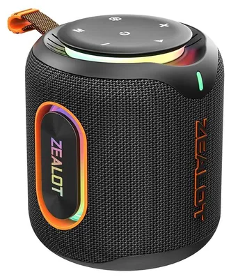 Image de Haut-parleur Bluetooth - M1 - Portable - Bluetooth 5.3 - Son stéréo - Étanche - 10 heures d'autonomie - Noir