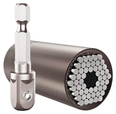 Zdjęcie produktu dla Verk 11299 Uniwersalny klucz nasadowy 7 - 19 mm, 1/4-3/4