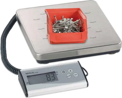 Produktbild von MAUL Paketwaage MAULcargo 120 kg Batterie silber
