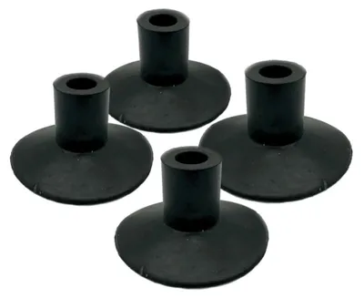 Image de 4 ventouses pour aquarium, avec un diamètre de 3,5 cm