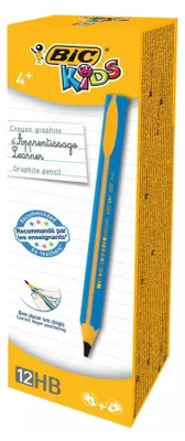 Zdjęcie produktu dla Ołówki grafitowe BIC Kids Evolution trójkątne A12 dla chłopca