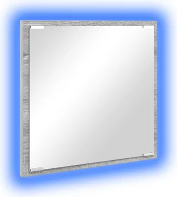 Produktbild von vidaXL LED-Badezimmerspiegel Graues Sonoma 40 x 37 x 8.5 cm
