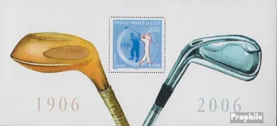 Produktbild von Briefmarken Frankreich 2006 Mi Block63 (kompl.Ausg.) postfrisch Golfmeisterschaften