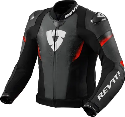 Immagine prodotto di Rev'it! Giacca Control Nero/Rosso 50 Pelle