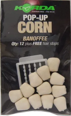 Zdjęcie produktu dla Korda Bait Pop Up Corn Banoffee White 10szt