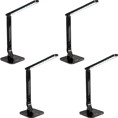 Produktbild von tectake® Schreibtischlampe LED, 14 W inklusive USB-Anschluss