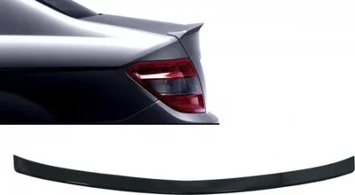 Produktbild von Kofferraumspoiler für Mercedes C-Klasse W204 2007-2014 Glänzend schwarz.