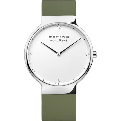 Produktbild von Bering Herren Uhr Armbanduhr Max René Ultra Slim - 15540-800 Silikon