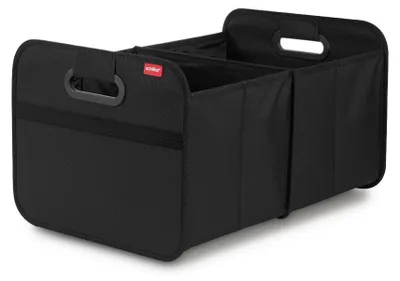 Produktbild von Kofferraum Organizer – Faltbare Auto Faltbox mit 35L Volumen – Stabil & belastbar mit verstärktem Boden – Netztasche für Zubehör – Platzsparend faltbar – Auto Aufbewahrungsbox