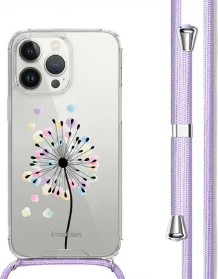 Immagine prodotto di Custodia di design imoshion con cinturino iPhone 14 Pro Max - Sandstone Dandelion