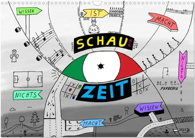 Produktbild von SchauZeit (Wandkalender 2025 DIN A3 quer), CALVENDO Monatskalender