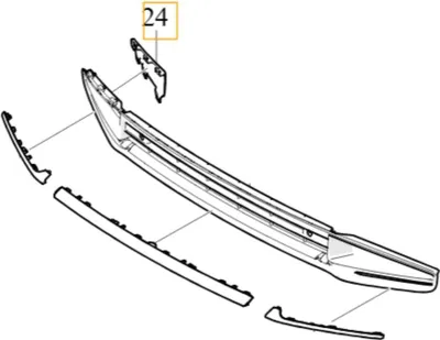 Image de VOLVO couvercle 32345736 OE pièce neuve