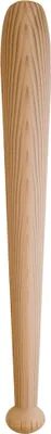 Produktbild von Pusteblume Ballon Baseballschläger Baseballschläger Karneval 82cm