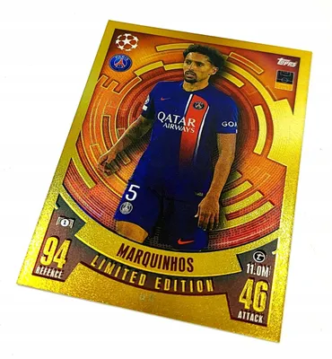 Produktbild von Match Attax 2023/24 Tcg Card. Le 14 Marquinhos / Limited Edition
