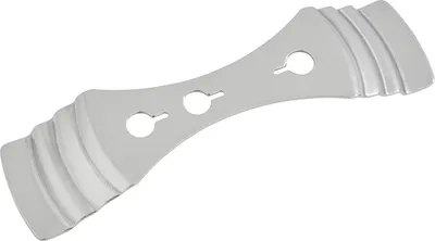 Produktbild von GLOREX Dochthalter aus Metall, 10 cm, für feste Dochtfixierung und gleichmäßiges Abbrennen