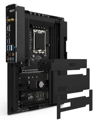Produktbild von NZXT N7 Z790, Intel, LGA 1700, Intel® Celeron®, Intel® Core™ i3, Intel® Core™ i5, Intel® Core™ i7, Intel® Core™ i9,..., LGA 1700, DDR5-SDRAM, 128 GB