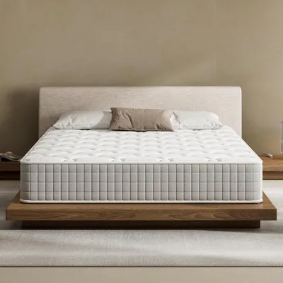 Produktbild von DEWINNER Matratze, 120 x 200 cm, 25 cm, Memory-Schaum,  und CertiPUR-US, fester Komfort, saugfähig und atmungsaktiv, 2 Seiten