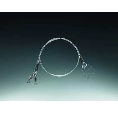 Produktbild von Balzer Shirasu Hardmono Rig Wirbel + Snap 30 cm 1,00 mm 42 kg