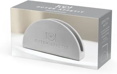 Produktbild von Grafik Werkstatt Serviettenhalter „Guten Appetit“ in Weiß