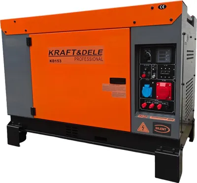 Produktbild von Diesel Stromgenerator Notstromaggregat 15,5kW 400V 230V Drehstrom Generator
