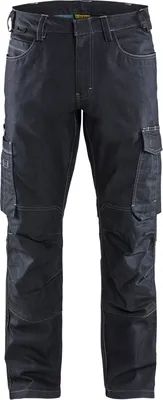 Produktbild von Blakläder Service Bundhose Denim Stretch 1439 1141 in marineblau, Größe:52