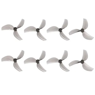 Produktbild von Gemfan 45 mm 3‑Blatt‑Propeller, grau Drohnenpropeller 8 Stück
