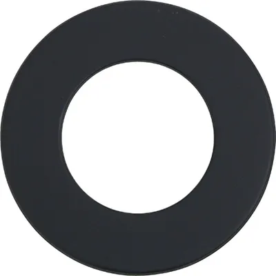 Produktbild von Rosette Wandrosette Manschette Wandfutter schwarz Ø 130mm Senotherm