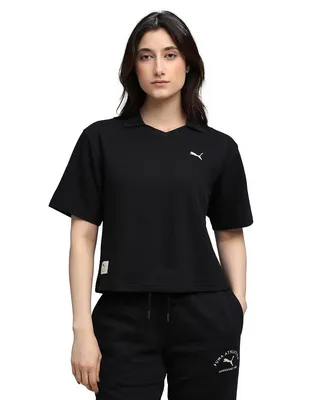 Immagine prodotto di Maglietta polo da donna PUMA, modello Class Relaxed Pinnacle, confezione da 1