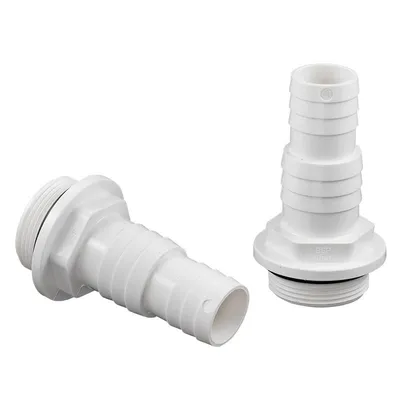 Produktbild von Schlauchtülle Pumpenanschluss 1 1/2' AG 32/38 mm weiß (2 Stk.)