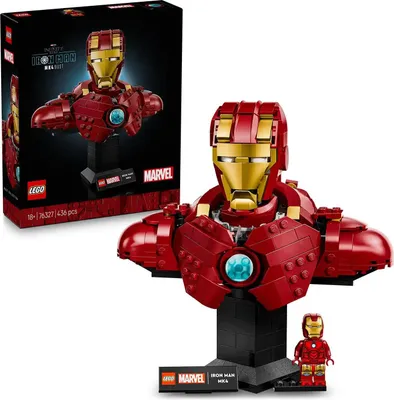 Image de LEGO® Marvel 76327 Buste d'Iron Man MK4