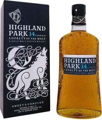 Produktbild von Highland Park 14 Years Loyalty of the Wolf + Box 1000ml 42,3% Vol.