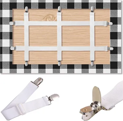 Produktbild von Tischdeckenklammern für Tische Im Freien 5St, Tischdeckenklammer Tischdeckenhalter elastische Bettlakenbefestigung für Bettwäsche, Bett, Matratze Sofa