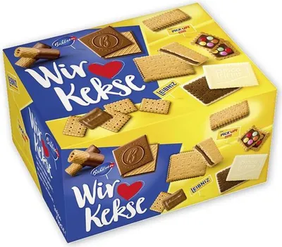 Produktbild von Bahlsen Unsere Keksfamilie Keksmischung mit 7 Kekssorten 1120g