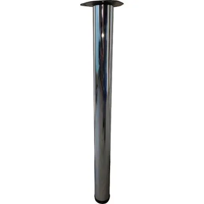 Produktbild von Tischfuß ø 60 mm, Länge 710 mm, Stahl verchromt