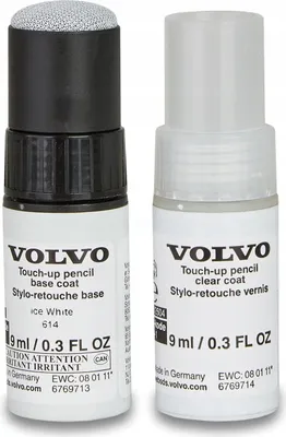 Image de VOLVO bâton marqueur peinture blanc glace 614