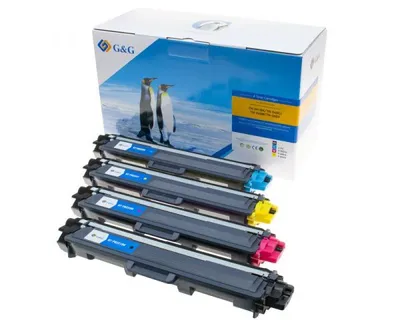 Image de G&G Brother TN-243 CMYK cartouche de toner noir, cyan, magenta, jaune- 4 pcs.