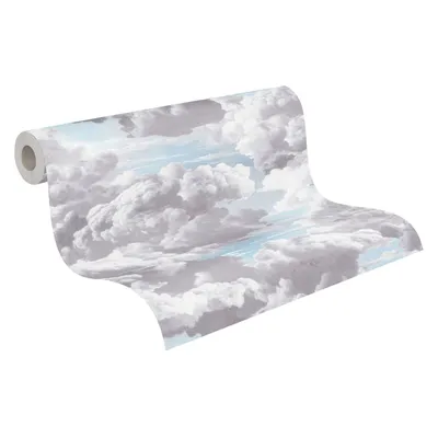 Immagine prodotto di Carta da parati in tessuto non tessuto carta da parati natura grigio blu 399856 Michalsky 6