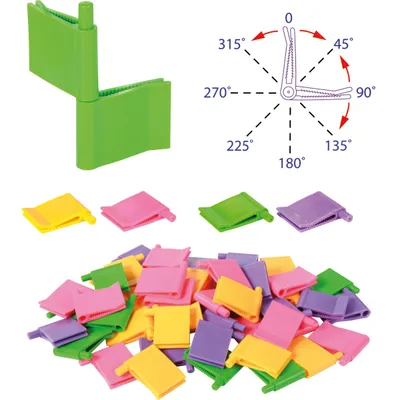 Produktbild von Eduplay Bauclips Karton Set - kreatives Spielzeug für Kinder
