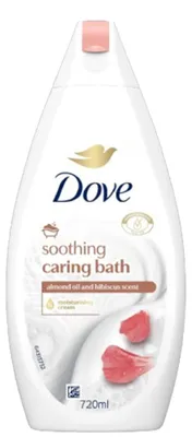 Productafbeelding van Dove Bad - 720ml - soothing almond oil and hibiscus scent